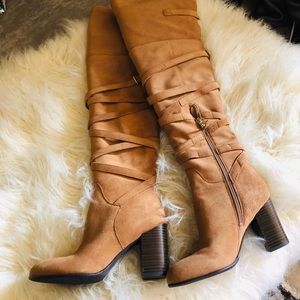 *Brand New* Suede Over the Knee Boots